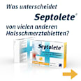 Septolete mit Zitronen-Honig-Geschmack 3 mg/1 mg Lutschtabletten Septolete
