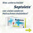 Septolete mit Zitronen-Holunder-Geschmack 3mg/1mg Lutschtabletten Septolete
