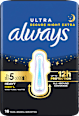Ultra Secure Night Binden mit Flügeln Multi-Pack always