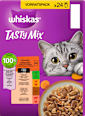 Nassfutter Katze Country Collection in Sauce, Tasty Mix Multipack (24x85 g) Whiskas