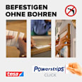Powerstrips CLICK Medium Slim tesa