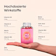 Haarvitamine Hair Glow Biotin I B12 + 8 Essentials Gummies (45 Stück) yuicy