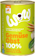 Nassfutter Hund 100% Gemüse & Obst WOW