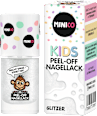 Nagellack Peel-Off Glitzer für Kinder MINICO