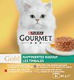 Nassfutter Katze raffiniertes Ragout Multipack (8x85 g) Purina Gourmet