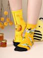 Памучни чорапи Busy Bees, размер 39-42 Dedoles