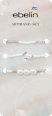 set náramků 3dílný ebelin