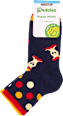 Памучни чорапи Happy Worm, размер 43-46 Dedoles