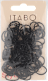 Silikonske gumice za kosu – crne ITABO