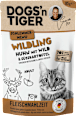 Nassfutter Katze mit Huhn, Wild & Süßkartoffel, Wildling DOGS'n TIGER