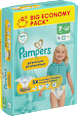 Windeln Gr. 7 XL (15+ kg) Big Pack  Pampers premium protection