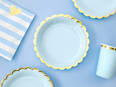 Party-Dekorationsset "Baby Shower" blau 35tlg PartyDeco