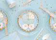 Party-Dekorationsset "Baby Shower" blau 35tlg keine Marke