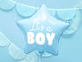 Party-Dekorationsset "Baby Shower" blau 35tlg keine Marke