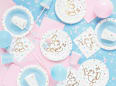 Party-Dekorationsset "Gender Reveal" Mix 31tlg PartyDeco