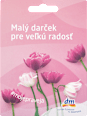 Darčeková karta v hodnote 20 € dm