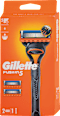 Maszynka do golenia z wymiennymi ostrzam FUSION MANUAL + 2 wkłady Gillette
