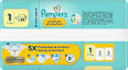Windeln Gr. 1 (2-5 kg) Pampers premium protection