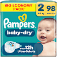 Windeln Gr. 2 (4-8 kg) Big Pack Pampers baby-dry