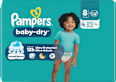 Windeln Gr. 8 XL (17+ kg)  Pampers baby-dry