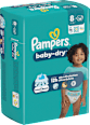 Windeln Gr. 8 XL (17+ kg)  Pampers baby-dry