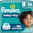 Windeln Gr. 8 XL (17+ kg)  Pampers baby-dry