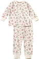 Schlafanzug mit Blumen-Muster, weiß, Gr. 134/140 ALANA
