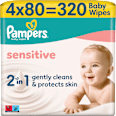 Feuchttücher Sensitive (4x80 St) Pampers