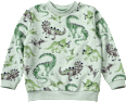 Sweatshirt mit Dino-Muster, grün, Gr. 104 ALANA