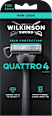 Rasoio + 1 testina QUATTRO 4 SKIN PROTECTION WILKINSON SWORD