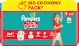 Baby Pants Gr. 9 XL (19+ kg) Big Pack  Pampers baby-dry