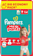 Baby Pants Gr. 9 XL (19+ kg) Big Pack  Pampers baby-dry