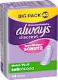 Einlagen Inkontinenz Small Plus, Big Pack always
