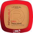 Foundation Puder Infaillible 24H Fresh Wear 330 Hazelnut L'ORÉAL PARiS