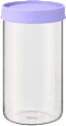 Aufbewahrungsglas lila (1200 ml) Profissimo