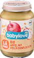 Przecier owocowy jabłka z płatkami pełnoziarnistymi, od 6. miesiąca babylove