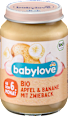 Frucht & Getreide Apfel mit Zwieback, ab dem 6.Monat babylove