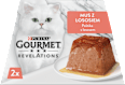 Revelations paštika pro kočky s lososem a omáčkou 2x57g PURINA GOURMET