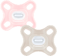 Schnuller Comfort Silikon pink/grau 0-3 Monate mam