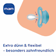 Schnuller Supreme blau/beige 6-16 Monate mam