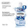 Ústna voda Total Care Stay White Arctic Mint Listerine