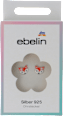 Otroški uhani - lisičke, srebro 925 ebelin