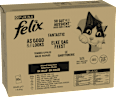 Fantastic kapsičky pro kočky Masový výběr, 80x85g Felix