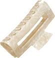 Haarklammer maxi, beige ebelin