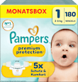 Windeln Premium Protection Gr. 1 Newborn (2-5 kg) Monatsbox Pampers premium protection
