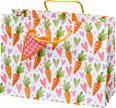 Geschenktasche Hasen/Möhren, midi, quer Profissimo