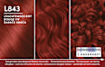 Haare Aufheller & Haarfarbe L843 Leuchtendes Rot Schwarzkopf Brillance