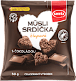 müsli srdíčka čokoládová Semix