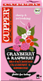 Früchtetee mit Cranberry & Himbeere (20 Beutel) Cupper