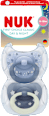 Schnuller First Choice Classic Day & Night, blau, 6-18 Monate NUK